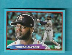 Yordan Alvarez [Sky Blue] #88BF-21 Baseball Cards 2022 Topps Archives 1988 Big Foil Prices
