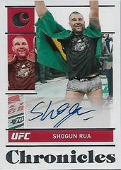 Shogun Rua #CS-SGR Ufc Cards 2022 Panini Chronicles UFC Signatures Prices