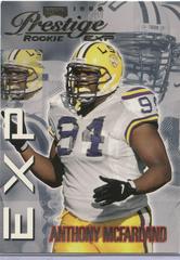 Anthony McFarland #EX1 Football Cards 1999 Playoff Prestige Exp Prices