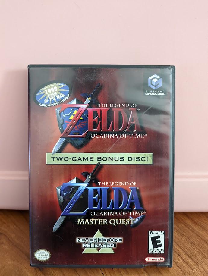 Zelda Ocarina of Time Master Quest, Item, Box, and Manual