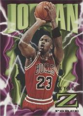 Michael Jordan #11 Basketball Cards 1996 Skybox Z Force Prices
