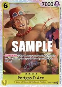 Portgas.D.Ace ST09-010 One Piece Starter Deck 9: Yamato