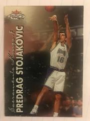 Predrag Stojakovic #120 Basketball Cards 1999 Fleer Force Prices