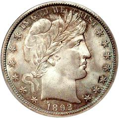 1892 O [MICRO O] Coins Barber Half Dollar Prices
