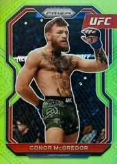 Conor McGregor [Neon Green] Ufc Cards 2021 Panini Prizm UFC Prices