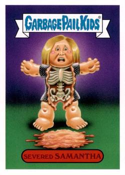 Severed SAMANTHA #3b Garbage Pail Kids Prime Slime Trashy TV