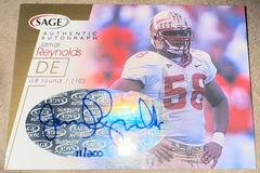 Jamal Reynolds [Gold] Football Cards 2001 Sage Autographs Prices