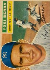 Yogi Berra [Gray Back] Baseball Cards 1956 Topps Prices