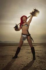 The Invincible Red Sonja [Cosplay Virgin] #10 (2022) Comic Books Invincible Red Sonja Prices