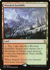 Wooded Foothills [Foil] Magic Khans of Tarkir Prices