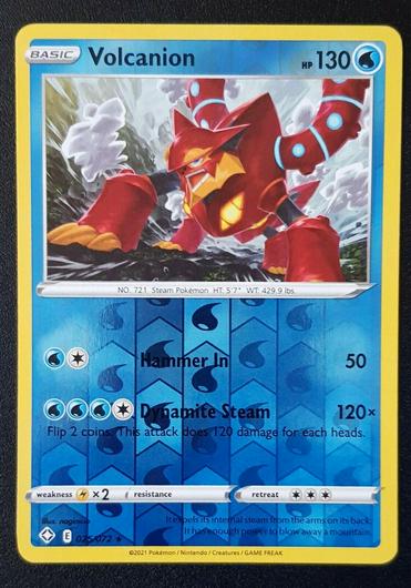 Volcanion [Reverse Holo] | Ungraded | Pokemon Shining Fates