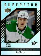 Roope Hintz [Gold] Hockey Cards 2022 Upper Deck Honor Roll Prices