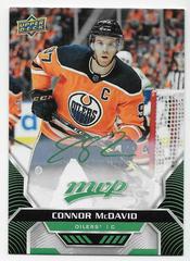Connor McDavid [Green Script] Hockey Cards 2020 Upper Deck MVP Prices