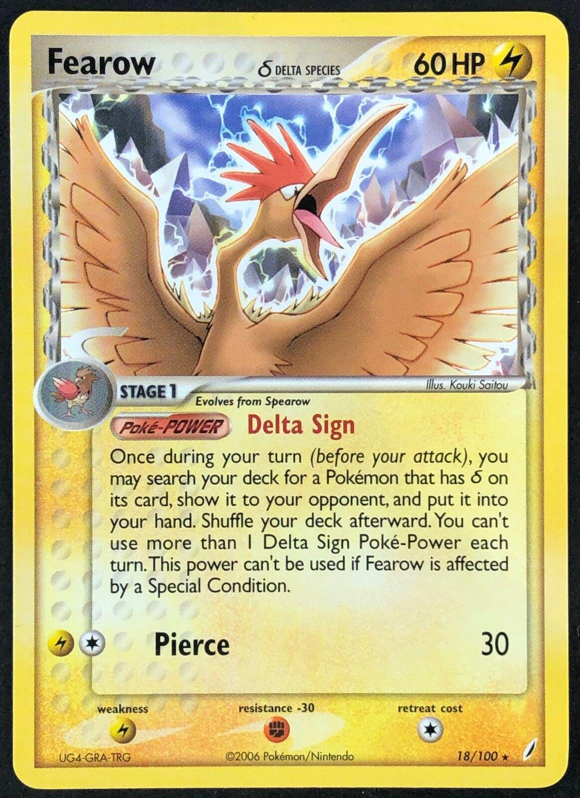 Fearow 18 Prices Pokemon Crystal Guardians Pokemon Cards