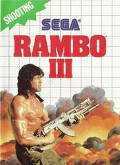 Front Cover | Rambo III Sega Master System