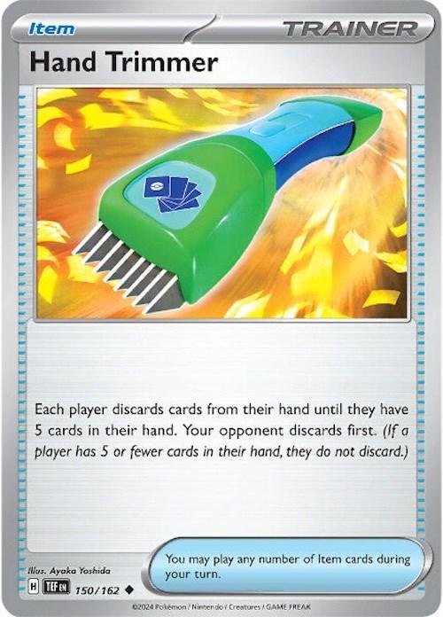 Hand Trimmer #150 Pokemon Temporal Forces