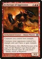 Archetype of Aggression [Foil] Magic Born of the Gods Prices