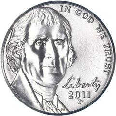 2011 P Coins Jefferson Nickel Prices