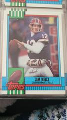 Jim Kelly #207 Football Cards 1990 Topps Traded Prices
