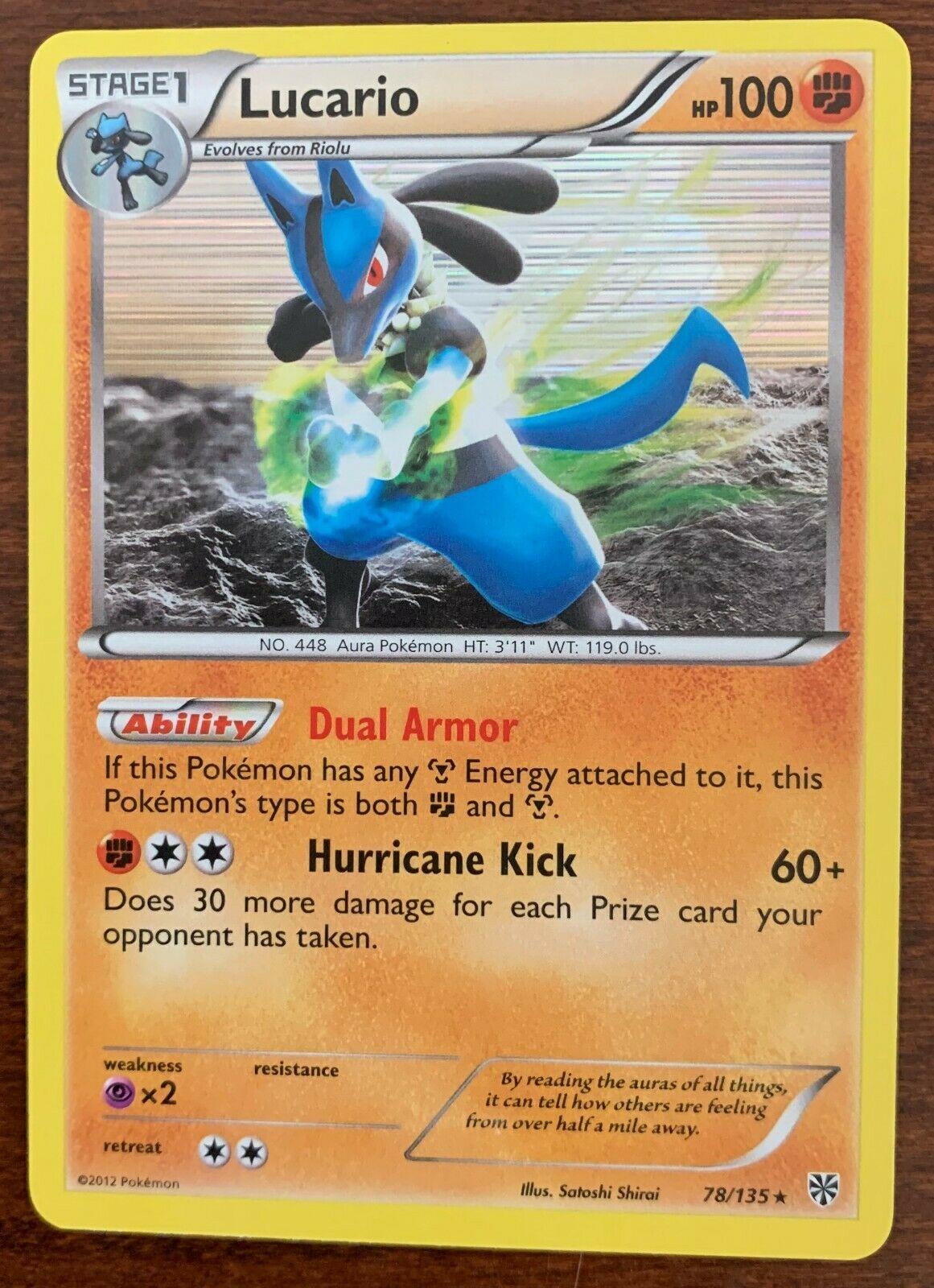 Lucario #78 Prices | Pokemon Plasma Storm | Pokemon Cards