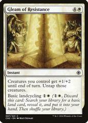 Gleam of Resistance [Foil] Magic Conspiracy Take the Crown Prices