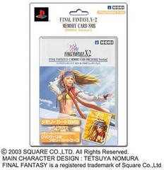Full Ad | Final Fantasy X-2 Memory Card 8MB [Rikku Version] JP Playstation 2
