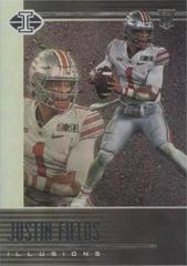 Justin Fields #102 Football Cards 2021 Panini Chronicles Draft Picks Prices