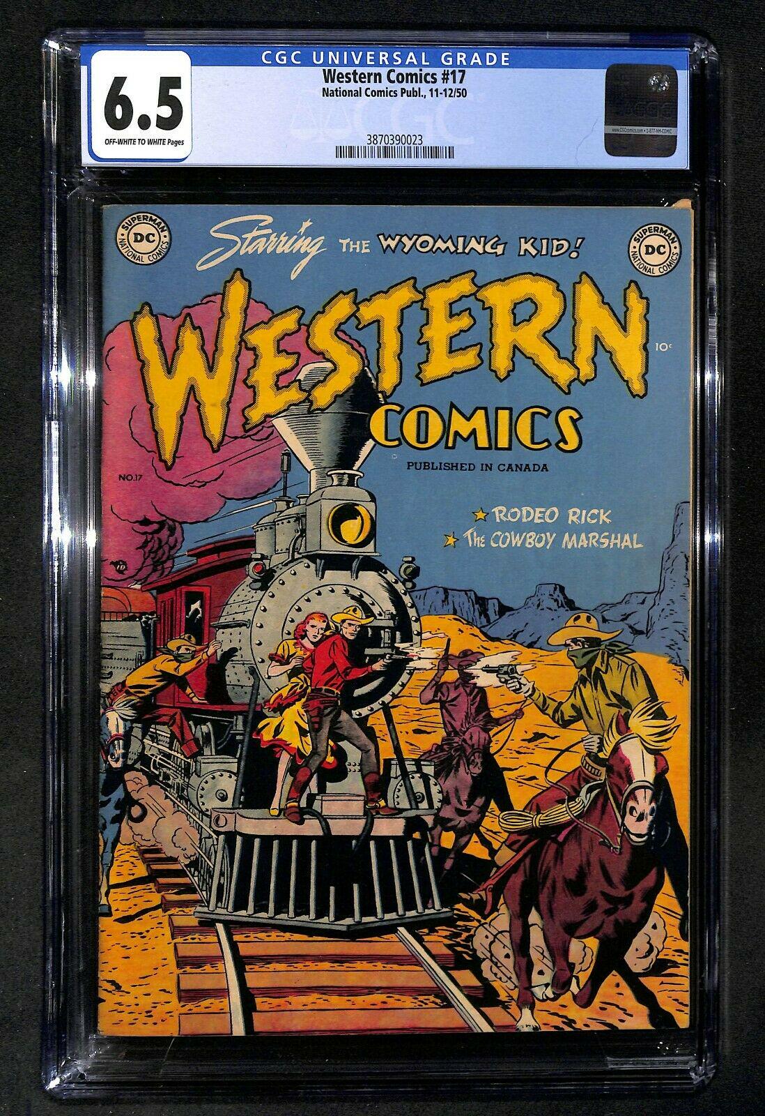 Western Comics #17 (1950) Comic Books Western Comics