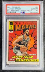 Jayson Tatum [Press Proof] #19 Basketball Cards 2021 Panini Donruss Net Marvels Prices