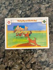 Porky Pig and Charlie Dog #75 / 90 Baseball Cards 1990 Upper Deck Comic Ball Prices
