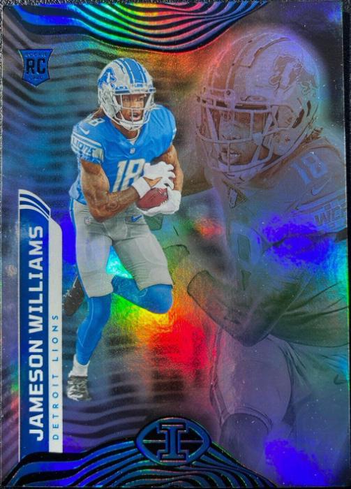 Jameson Williams Retail 30 Prices Rookie 2022 Panini Illusions