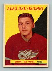 Alex Delvecchio Hockey Cards 1958 Topps Prices