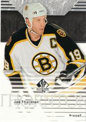 Joe Thornton Hockey Cards 2003 SP Authentic Prices