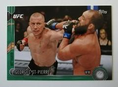 Georges St Pierre [Green] Ufc Cards 2015 Topps UFC Chronicles Prices