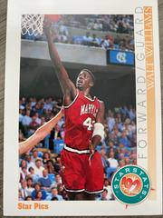 Walt Williams #36 Basketball Cards 1992 Star Pics Prices