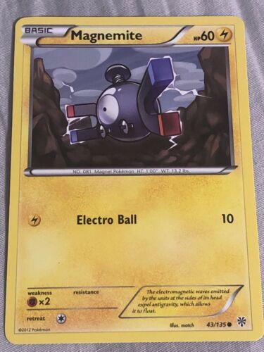 Magnemite #43 Prices | Pokemon Plasma Storm | Pokemon Cards