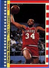 Charles Barkley #6 Basketball Cards 1987 Fleer Sticker Prices