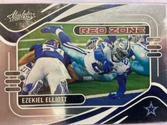 Ezekiel Elliott #RZ8 Football Cards 2021 Panini Absolute Red Zone Prices