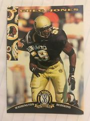 Greg Jones #4 Football Cards 1997 Panini Score Board NFL Rookies Prices