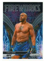 Ciryl Gane Ufc Cards 2022 Panini Prizm UFC Fireworks Prices