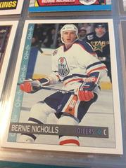 Bernie Nicholls #52 Hockey Cards 1992 O-Pee-Chee Prices