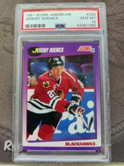 Jeremy Roenick Hockey Cards 1991 Score American Prices