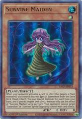 Sunvine Maiden YuGiOh Ghosts From the Past Prices