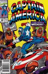 Captain America [Jewelers] #385 (1991) Comic Books Captain America Prices