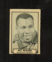 Art Walker #57 Football Cards 1962 Topps CFL Prices