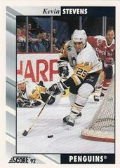 Kevin Stevens Hockey Cards 1992 Score Prices