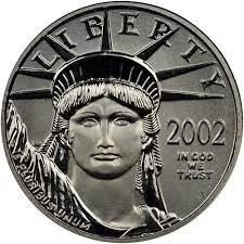 2002 Coins $10 American Platinum Eagle