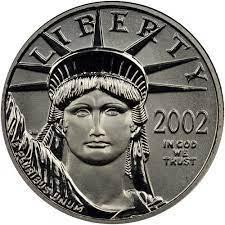 2002 Coins $10 American Platinum Eagle Prices
