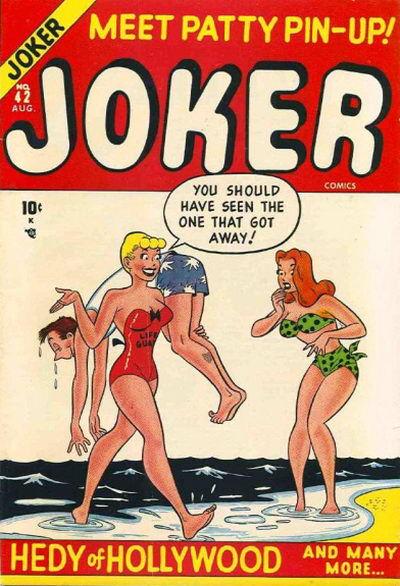 Joker Comics #42 (1950) Comic Books Joker Comics