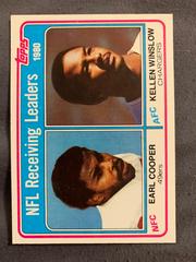 E.Cooper, K.Winslow [Receiving Leaders] Football Cards 1981 Topps Prices
